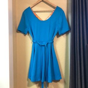 Boutique fit and flare dress